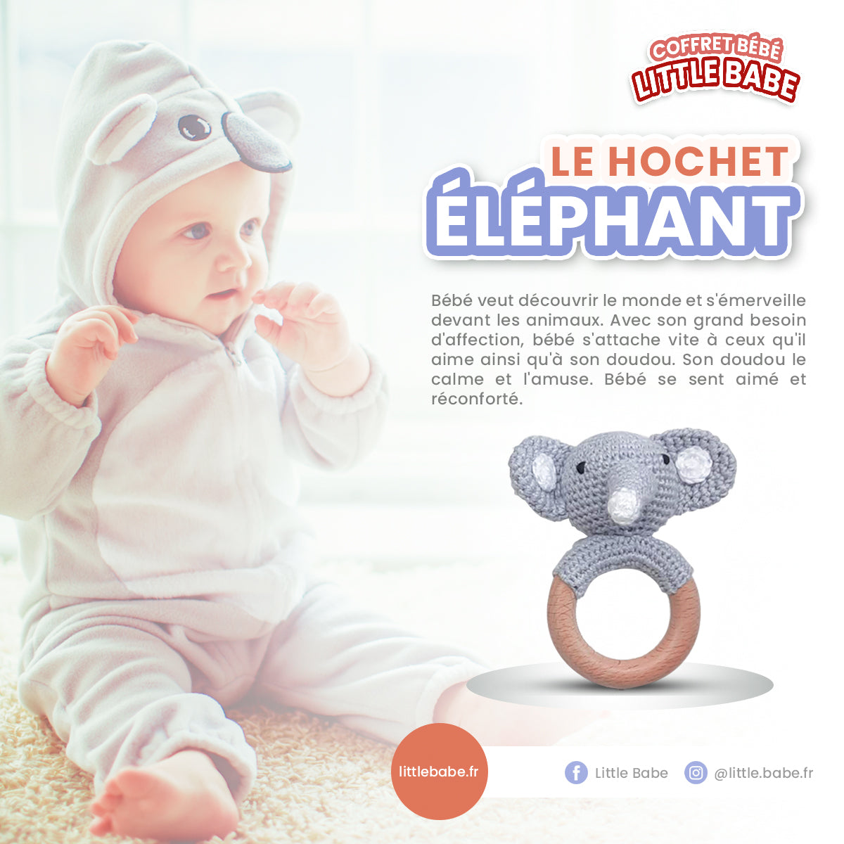 Coffret bébé éléphant