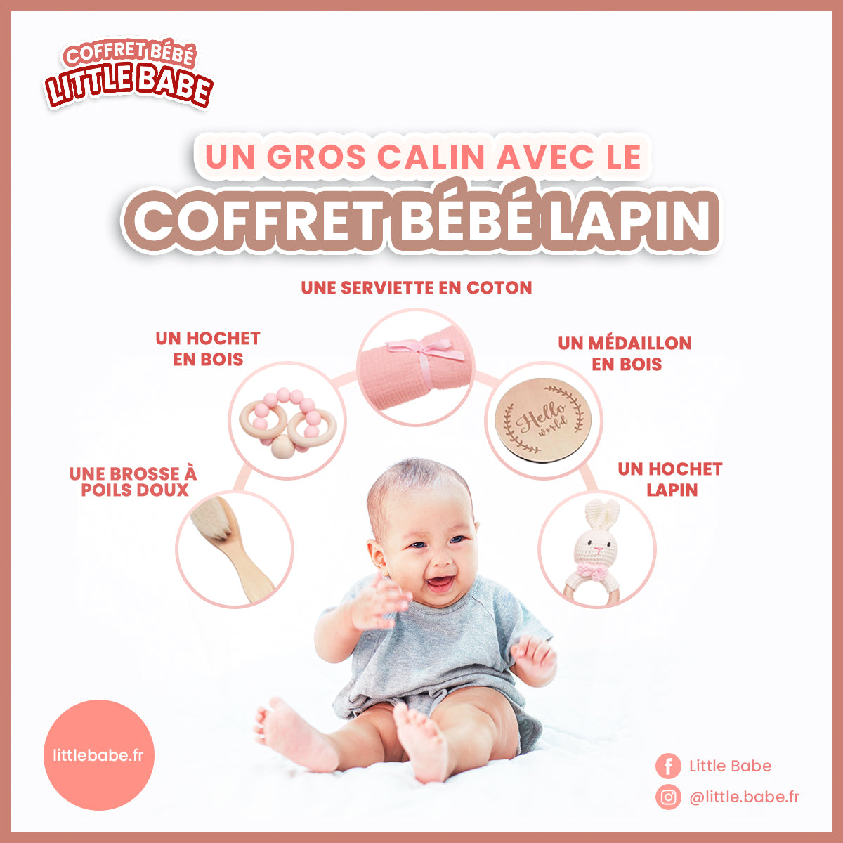 Coffret bébé lapin