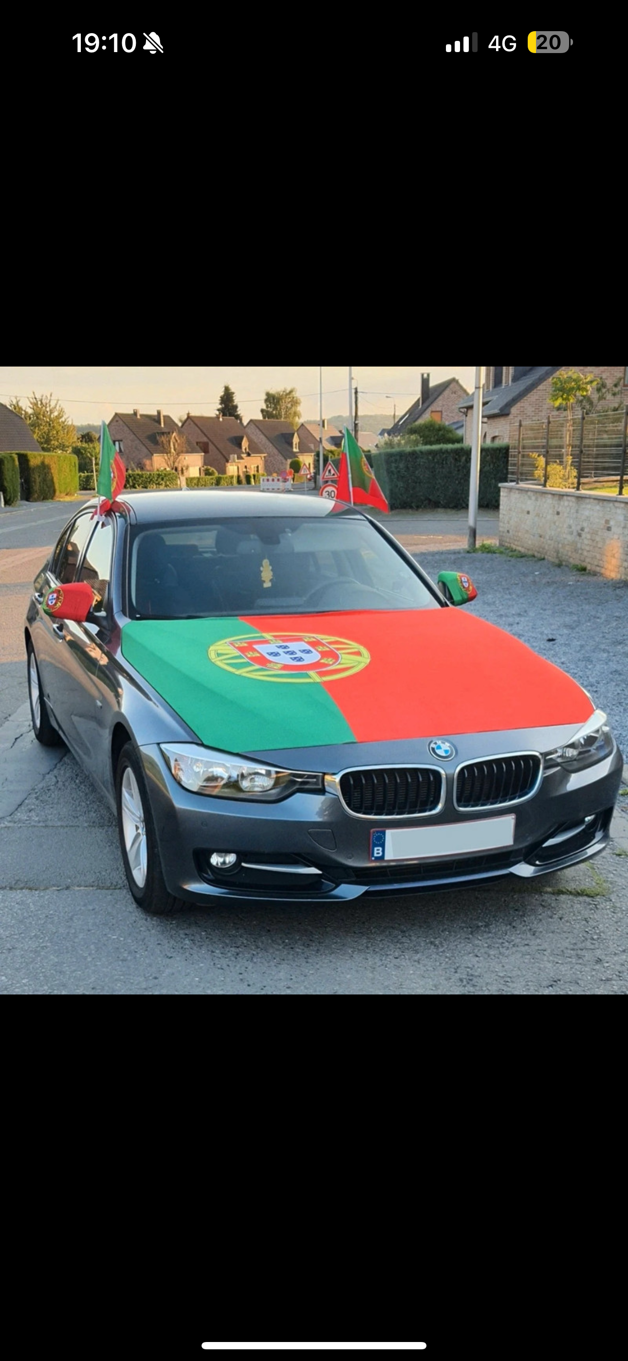 Drapeau capot Portugal 🇵🇹