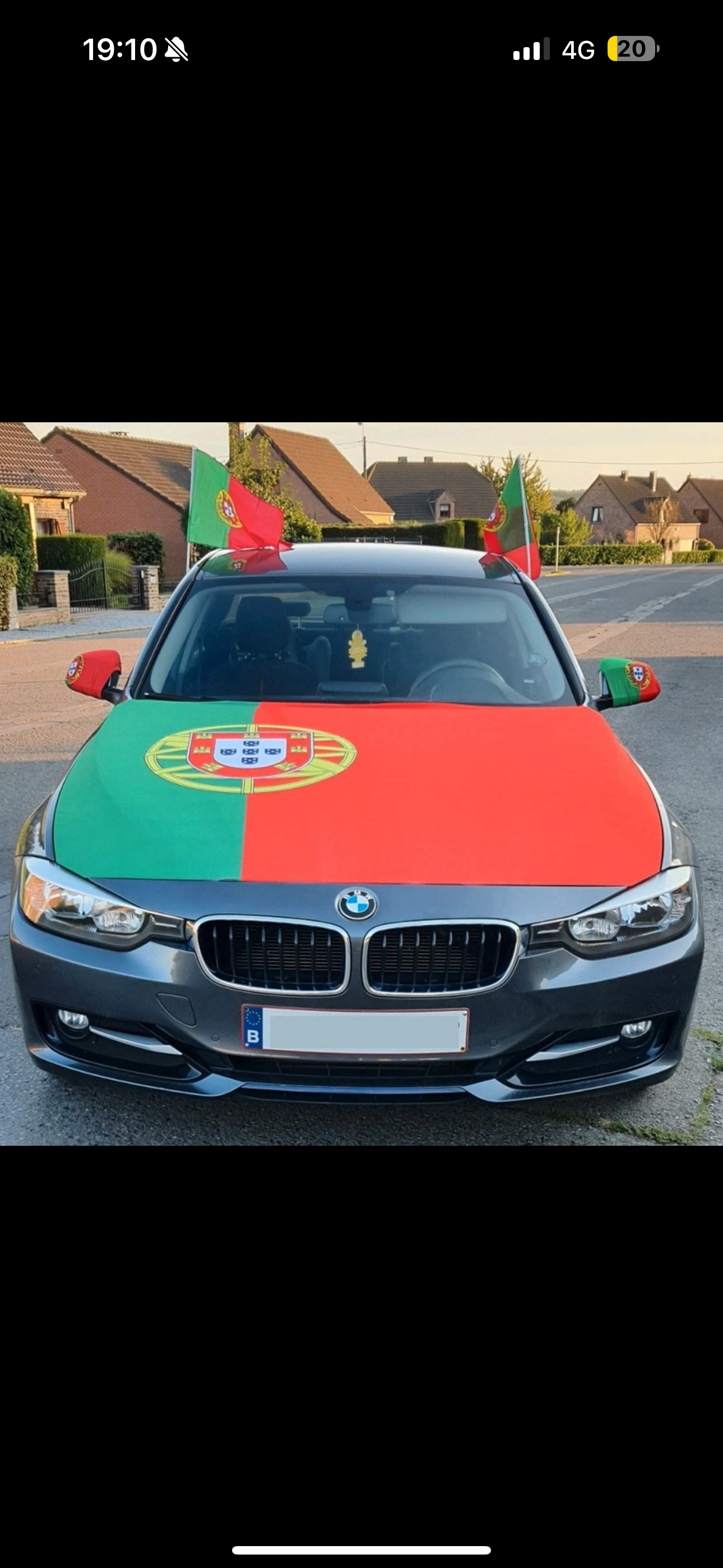 Drapeau capot Portugal 🇵🇹