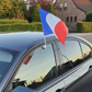 2 drapeaux voiture France