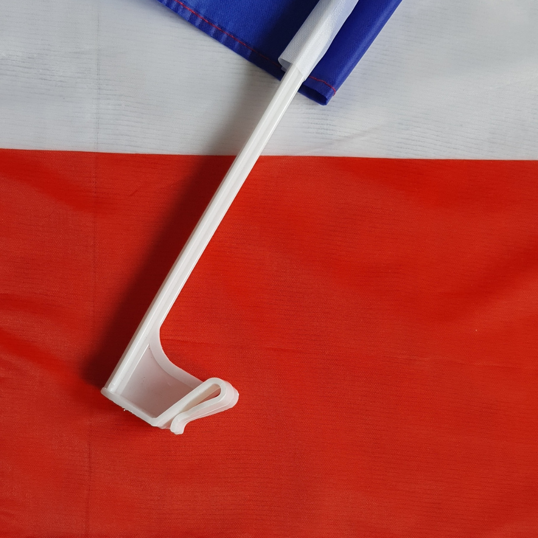 2 drapeaux voiture France
