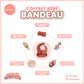 Coffret bébé bandeau marron